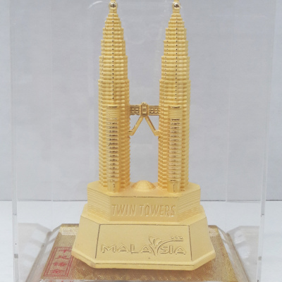 24k Gold-plated Malaysia Twin Towers / KLCC (大马双峰塔/双子塔)